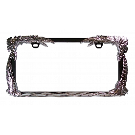 CIPA USA License Plate Frame - Ocean Breeze Plastic - 93458
