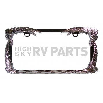 CIPA USA License Plate Frame - Ocean Breeze Plastic - 93458