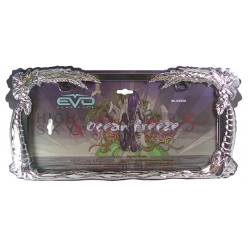 CIPA USA License Plate Frame - Ocean Breeze Plastic - 93458-1