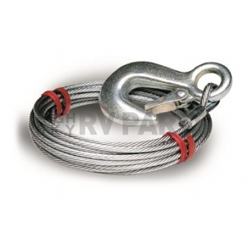 Tie Down Winch Cable - 20 Feet x 1/8 Inch Steel - 59380