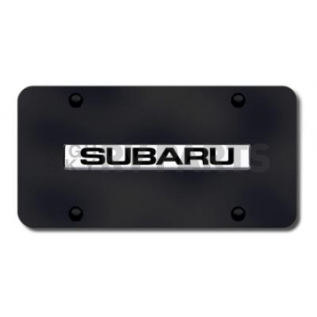 Automotive Gold License Plate - Subaru Stainless Steel - SUBNCB