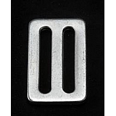 RaceQuip Seat Belt Slide Bar - Cadmium Plated Steel Silver - 700085