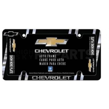 Chroma Graphics License Plate Frame - Chevrolet Chrome Plated - 42541
