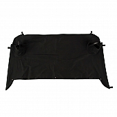 Rugged Ridge Duster Deck Cover - Covers Rear Cargo Area Vinyl Black - 1355004