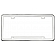 Cruiser License Plate Frame - Neo Sport Die Cast Zinc - 15130