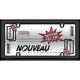 Cruiser License Plate Frame - Nouveau Polycarbonate - 20642