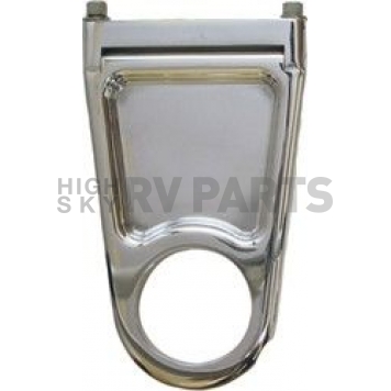 Borgeson Steering Column Mount - Polished Aluminum Silver - 915224