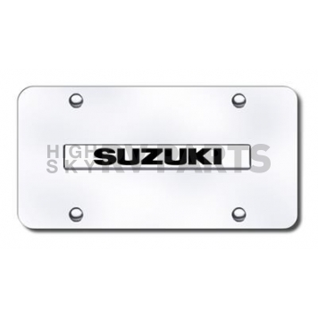 Automotive Gold License Plate - Suzuki Stainless Steel - SUZNCC