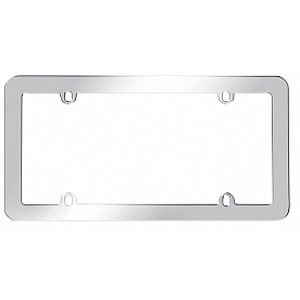 Cruiser License Plate Frame -  Durable Stamped Aluminum - 20840