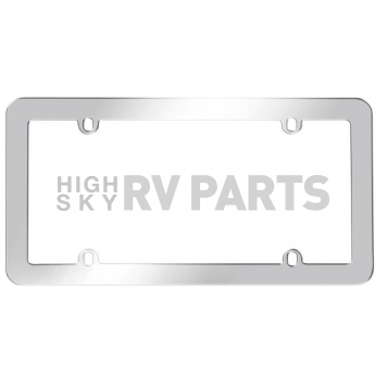 Cruiser License Plate Frame -  Durable Stamped Aluminum - 20840