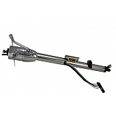 Flaming River Steering Column Bell Style 28 Inch Silver Stainless Steel - FR3010228S