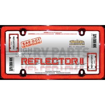 Cruiser License Plate Frame - Reflector II Plastic - 30436