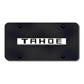 Automotive Gold License Plate - Tahoe Stainless Steel - TAHNCB