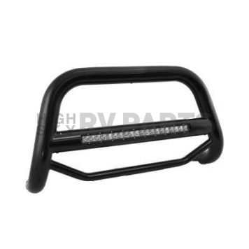 Black Horse Offroad Bull Bar Tubular 2-1/2 Inch Black Aluminum - ABDOE1011B-2