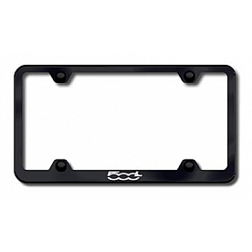 Automotive Gold License Plate Frame - Black Stainless Steel - LFWF500LEB