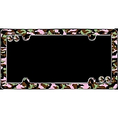 Cruiser License Plate Frame - Camo-Girl Plastic - 23093