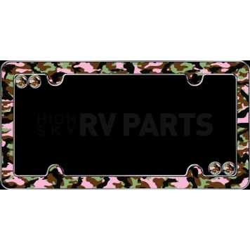 Cruiser License Plate Frame - Camo-Girl Plastic - 23093