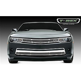 T-Rex Truck Products Grille Insert - Mesh Rectangular Polished Stainless Steel - 54031