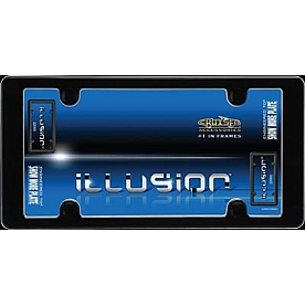 Cruiser License Plate Frame - Illusion ABS Plastic - 22000