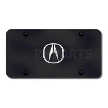 Automotive Gold License Plate - Acura Logo Stainless Steel - ACUCB