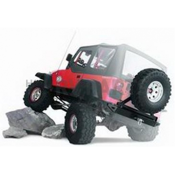 Warn Bumper Rock Crawler 1-Piece Design Steel Black - 65509