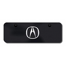 Automotive Gold License Plate - Acura Logo Stainless Steel - ACUCBM