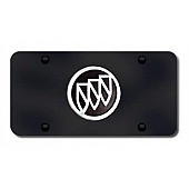Automotive Gold License Plate - All Buick Logo Stainless Steel - BUIPCB