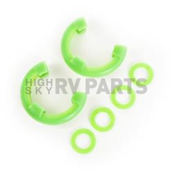 Rugged Ridge D-Ring Isolator - 7/8 Inch Green Polyurethane Set Of 2 Isolators/ 4 Washers - 1123543