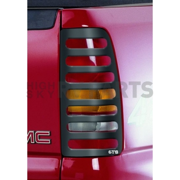 GT Styling Tail Light Cover - Plastic Black Set Of 2 - 120982-3