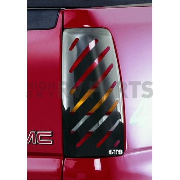 GT Styling Tail Light Cover - Plastic Black Set Of 2 - 120982-8