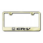 Automotive Gold License Plate Frame - Gold Stainless Steel - LFCRVEG