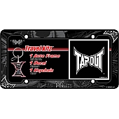 Chroma Graphics License Plate - Tapout Polystyrene - 6024