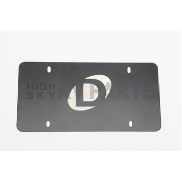 Dinan Performance License Plate - Offset Dinan Logo Steel - D0100015