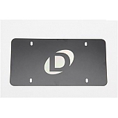 Dinan Performance License Plate - Offset Dinan Logo Steel - D0100016