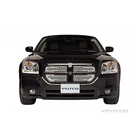 Putco Grille Insert - Polished Stainless Steel Rectangular - 84334