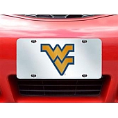 Fan Mat License Plate - West Virginia University Logo  - 15054