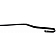 Help! By Dorman WindShield Wiper Arm 21-1/2 Inch Black Single - 42733