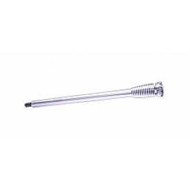 Flaming River Steering Column Bell Style 30 Inch Silver Aluminum - FR3301GRV