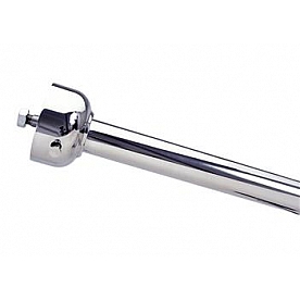 Flaming River Steering Column Bell Style 30 Inch Silver Stainless Steel - FR1990