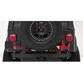 Rancho Bumper Rock Gear 1-Piece Design Steel Black - RS6229B