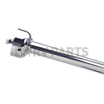 Flaming River Steering Column Bell Style 30 Inch Silver Stainless Steel - FR1990PL
