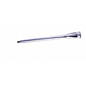 Flaming River Steering Column Bell Style 30 Inch Silver Aluminum - FR3301PL