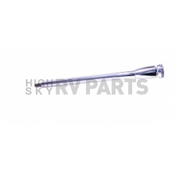 Flaming River Steering Column Bell Style 30 Inch Silver Aluminum - FR3301PL