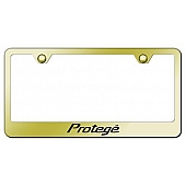Automotive Gold License Plate Frame - Gold Stainless Steel - LFPROEG