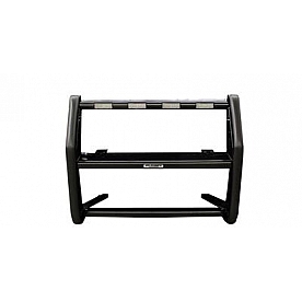 Go Rhino Safety Division Bumper Push Bar 3 Inch Powder Coated Black Steel - 50394L51
