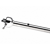 Flaming River Steering Column - Paintable Mill Finish Stainless Steel Silver - FR1999VTR