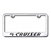Automotive Gold License Plate Frame - Gold Stainless Steel - LFPTCEG