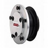 Grant Products Steering Wheel Quick Release - GM 36-Splined Shaft Aluminum Black - 3021