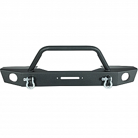 Paramount Automotive Bumper Direct-Fit 1-Piece Design Black - 510329