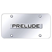 Automotive Gold License Plate - Prelude Stainless Steel - PRENCC